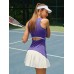Blue Colorblocked Crop Workout Dress Blue Colorblocked Crop Workout Dress