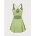Light Green Cut-Out Dress Light Green Cut-Out Dress
