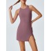 Purple X-Back Tennis Dress